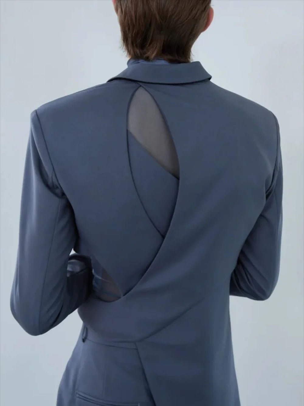 Hadley Hollow Out Blazer - Fashion Pov