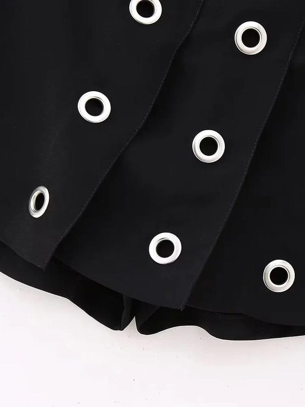 Haley Hollow Out Back Mini Skirt - Fashion Pov