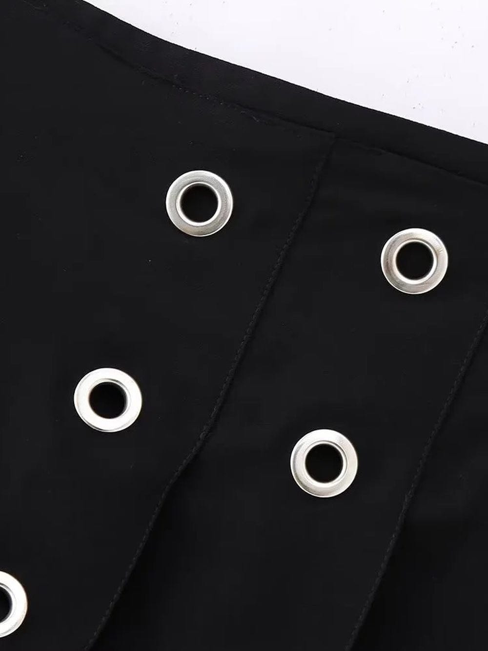 Haley Hollow Out Back Mini Skirt - Fashion Pov