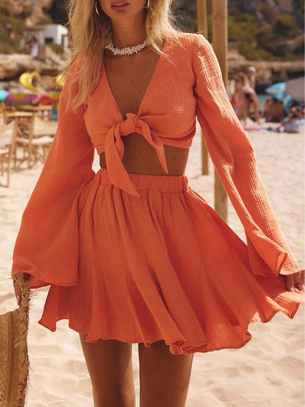 Hallie Lace Top & Skirt Set - Fashion Pov