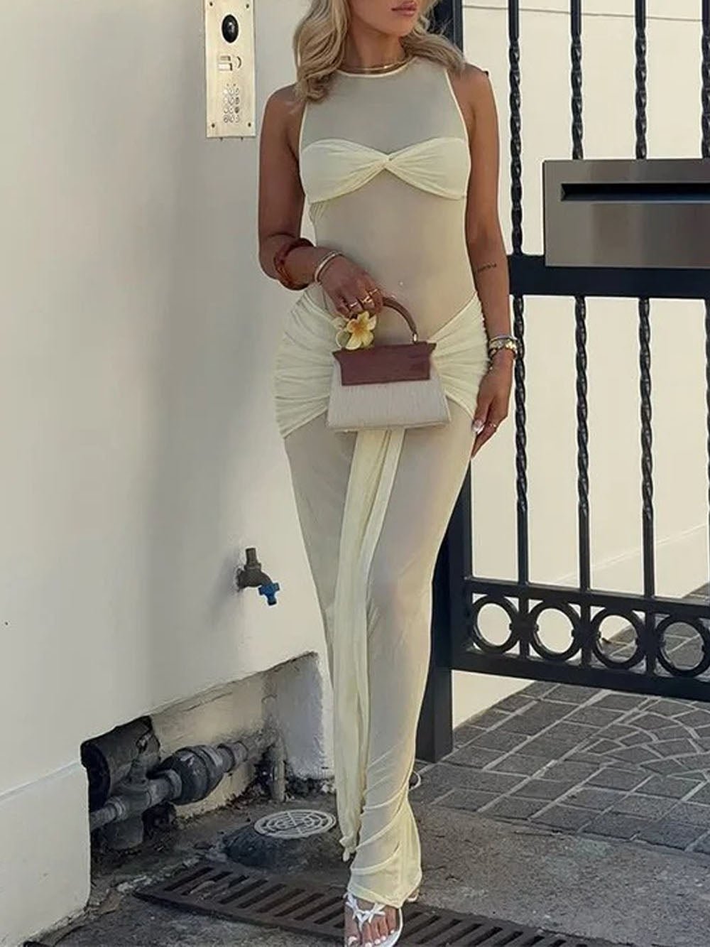 Hope Sleeveless Maxi Dress - Fashion Pov