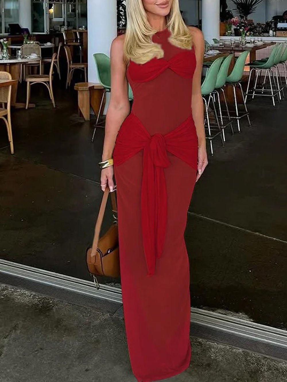 Hope Sleeveless Maxi Dress - Fashion Pov