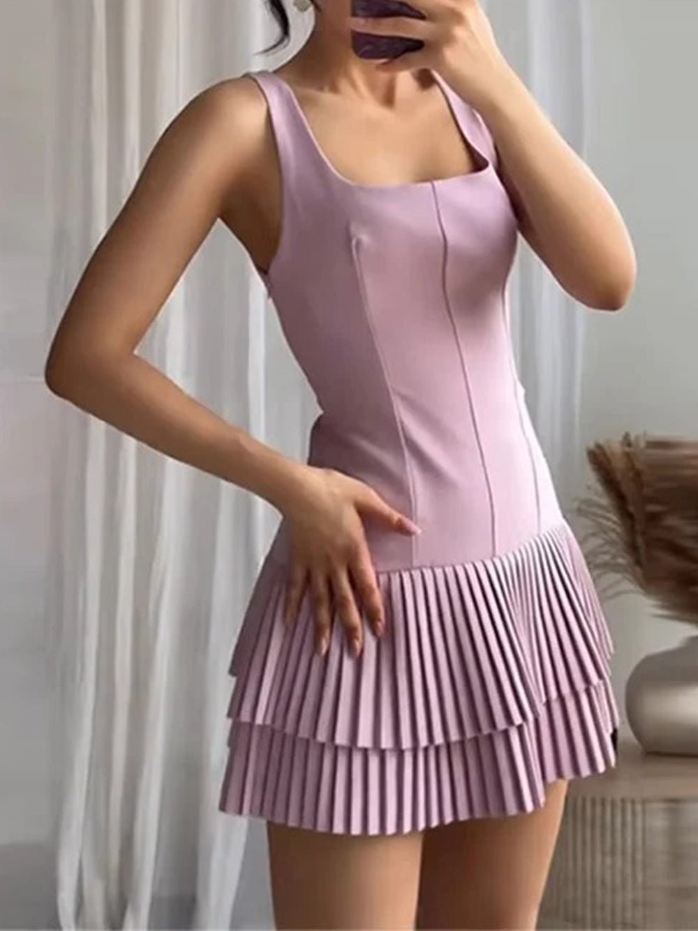 Imogen Backless Mini Dress - Fashion Pov