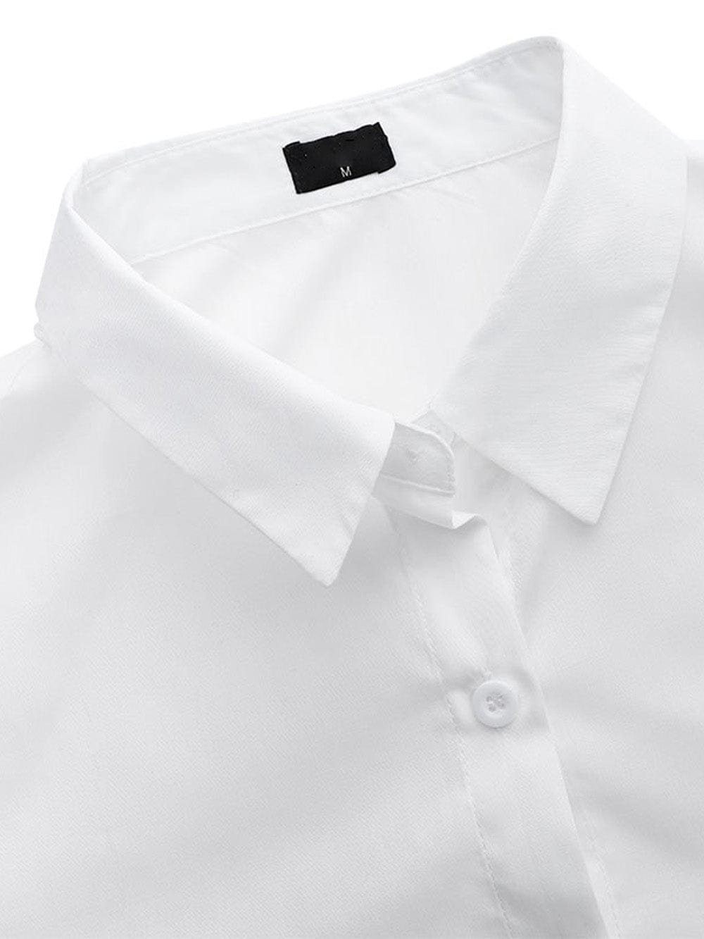 Isabella Buttoned Solid Casual Tunic Top - Fashion Pov