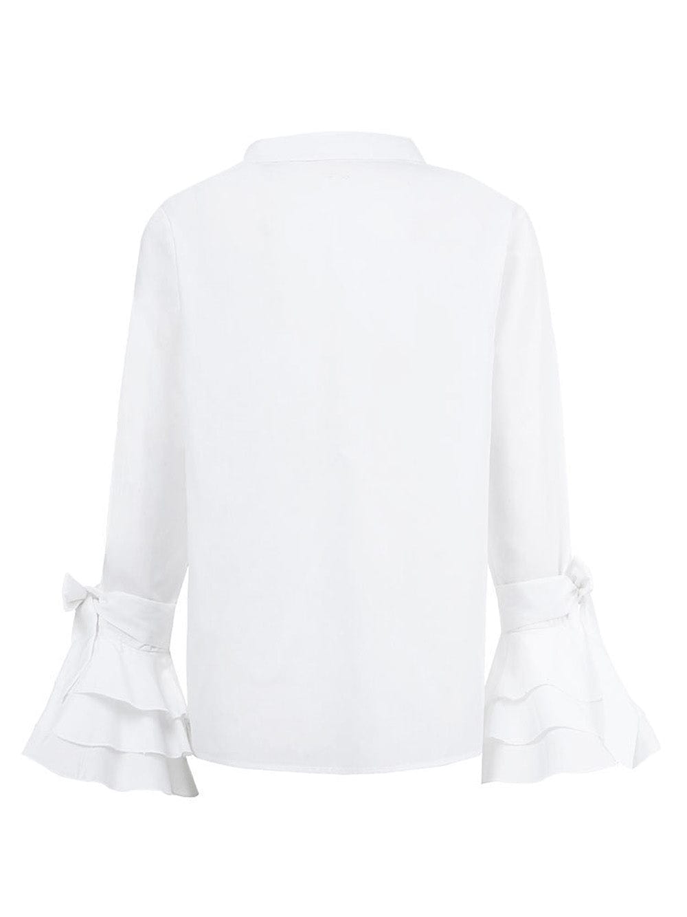 Isabella Buttoned Solid Casual Tunic Top - Fashion Pov