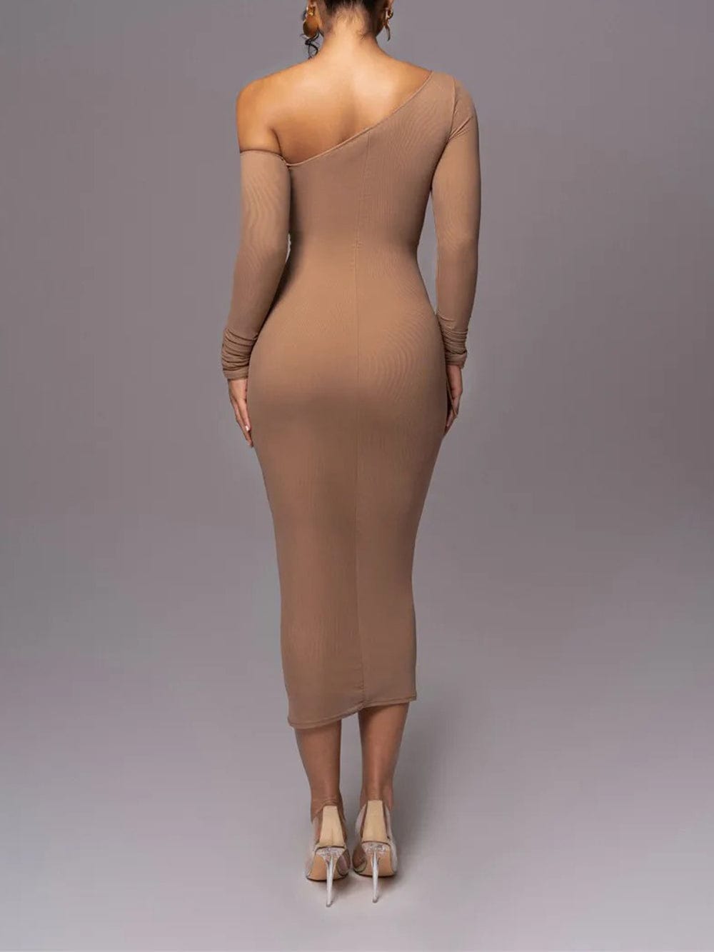 Jade Backless Bodycon Midi Dress - Fashion Pov