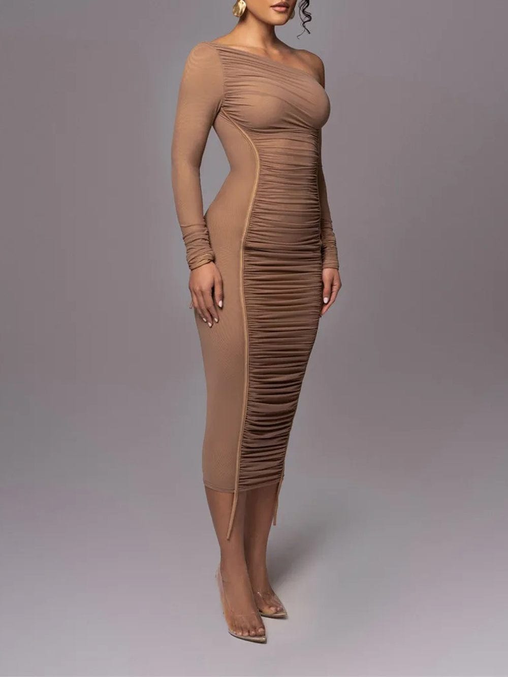 Jade Backless Bodycon Midi Dress - Fashion Pov