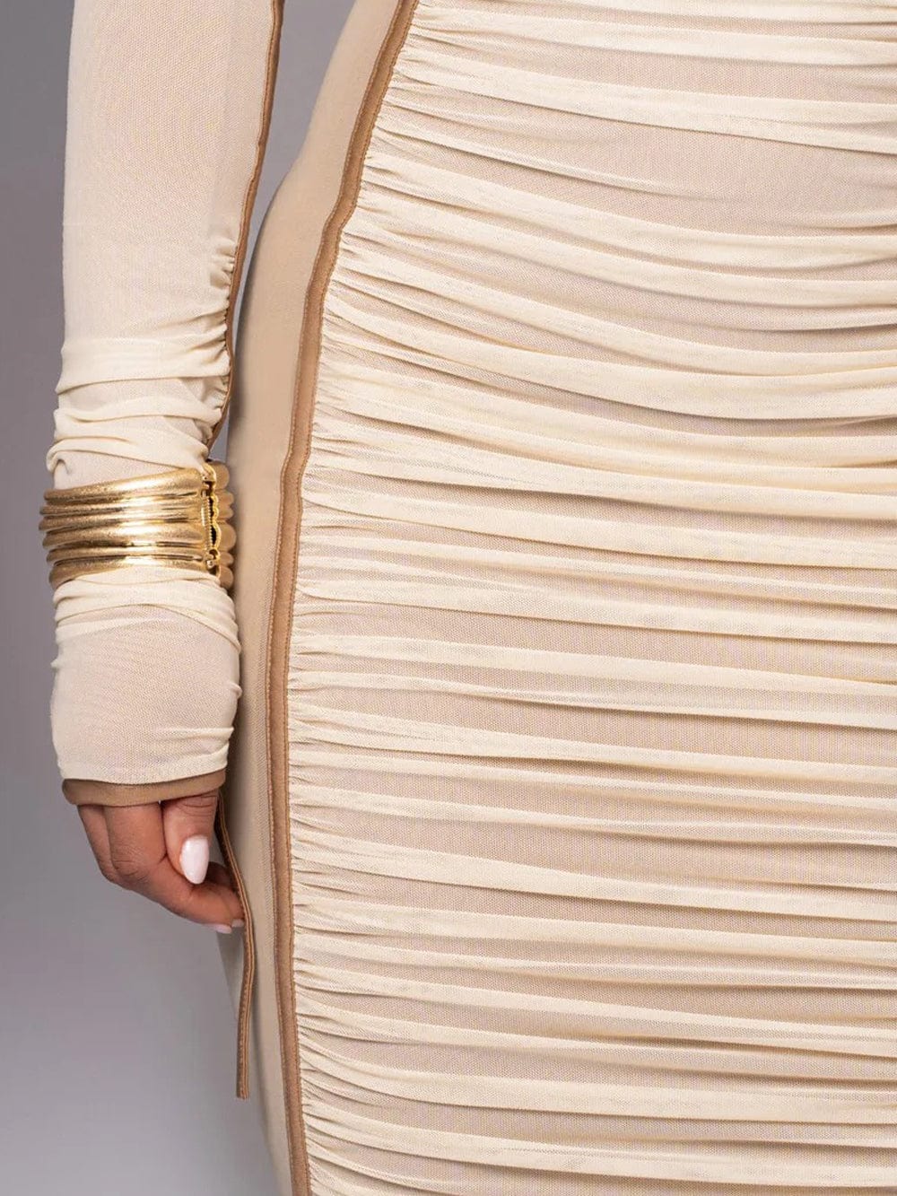 Jade Backless Bodycon Midi Dress - Fashion Pov