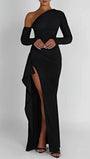 Janelle Backless Bodycon Split Maxi Dress - Fashion Pov