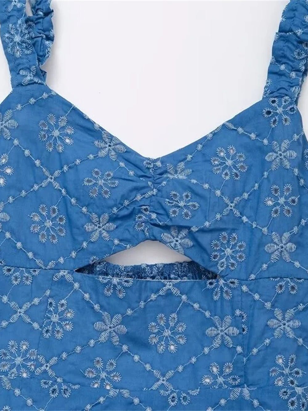 Jennifer Hollow Slim Fit Mini Dress - Fashion Pov