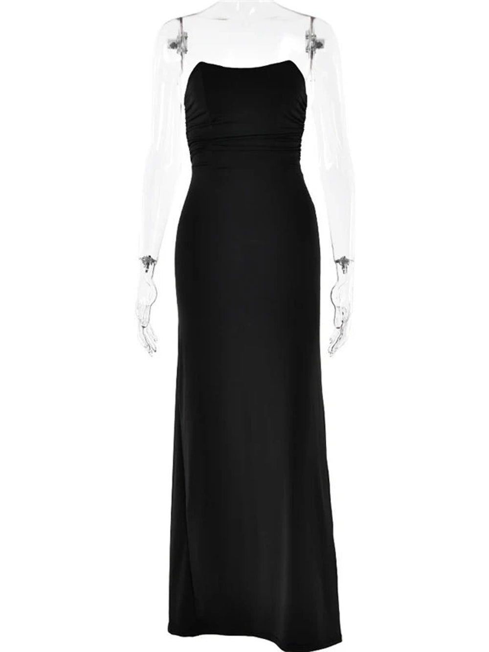 Jessica Off Shoulder Bodycon Maxi Dress - Fashion Pov