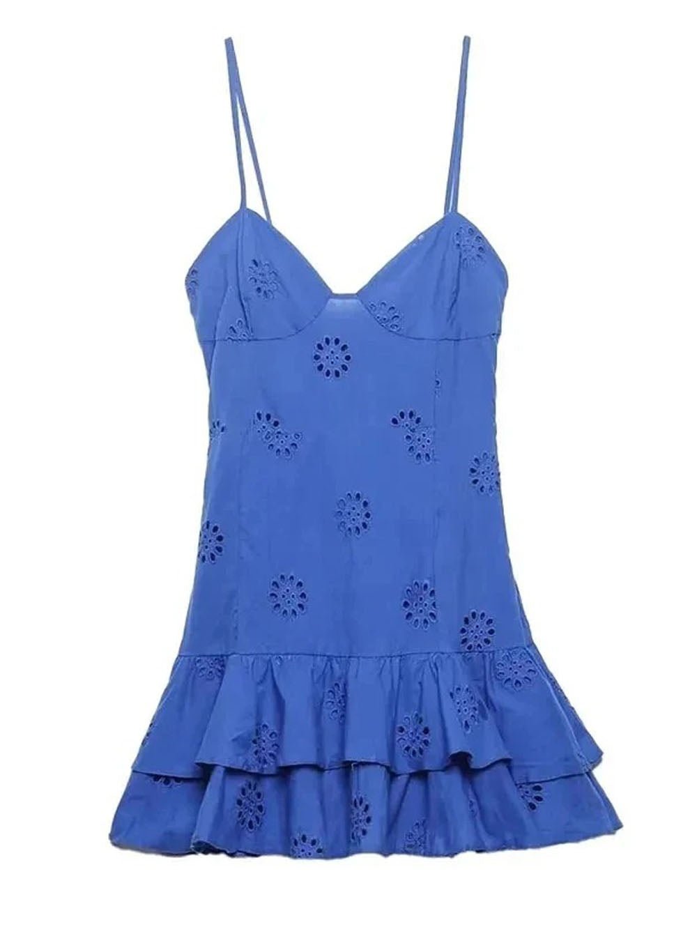 Julia Ruffled Mini Dress - Fashion Pov