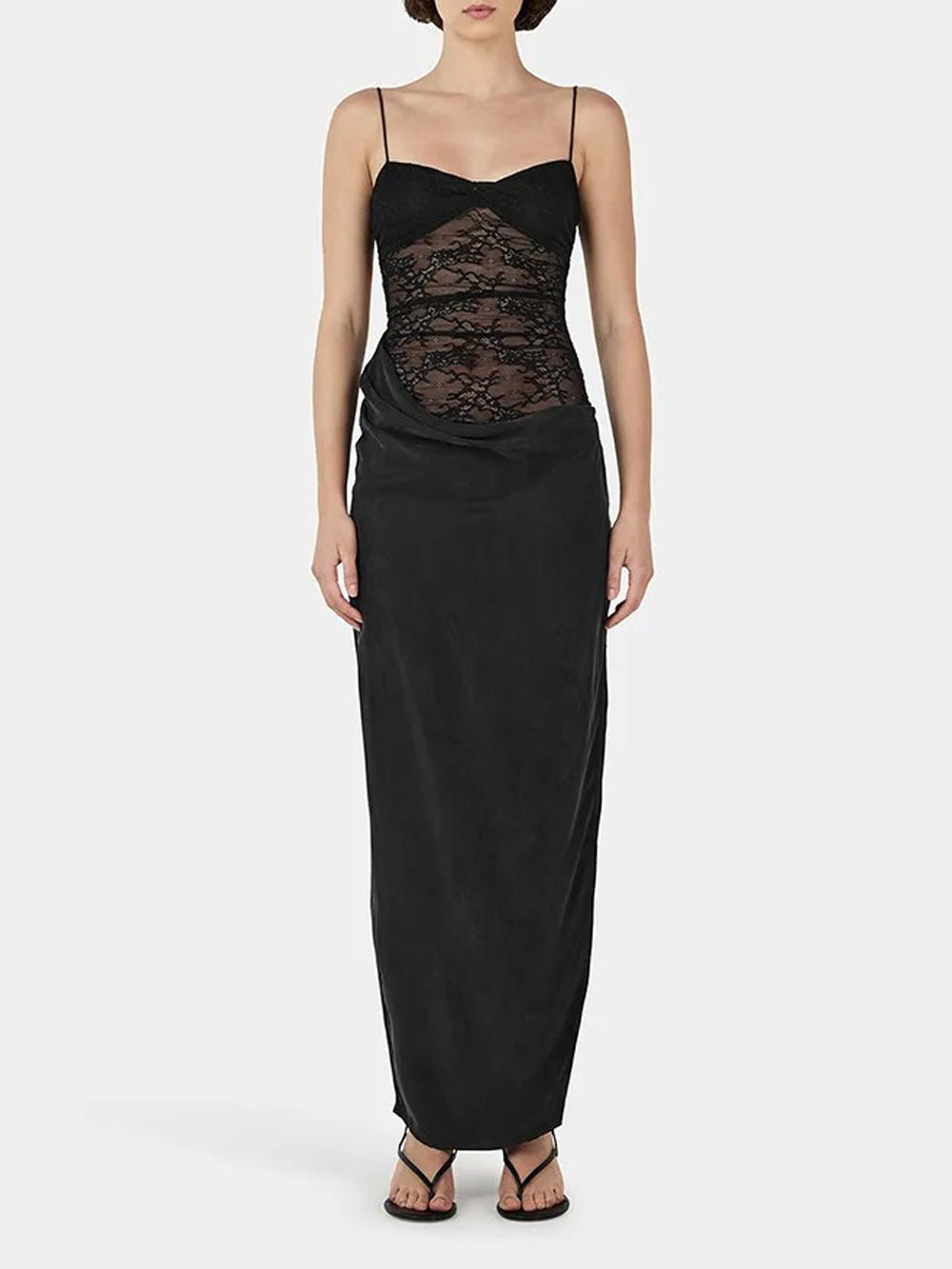 Juliana Backless Maxi Dress - Fashion Pov