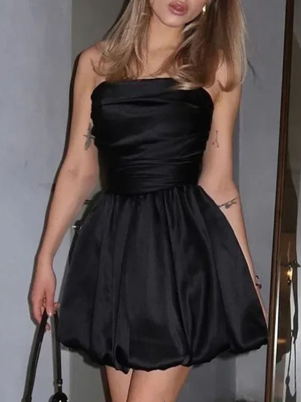 Juniper Off Shoulder Mini Dress - Fashion Pov