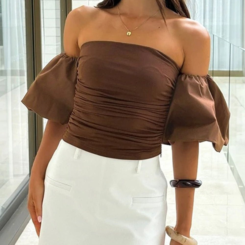 Kaia Slim Short Top - Fashion Pov