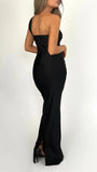 Kaitlyn Backless Bodycon Maxi Dress - Fashion Pov