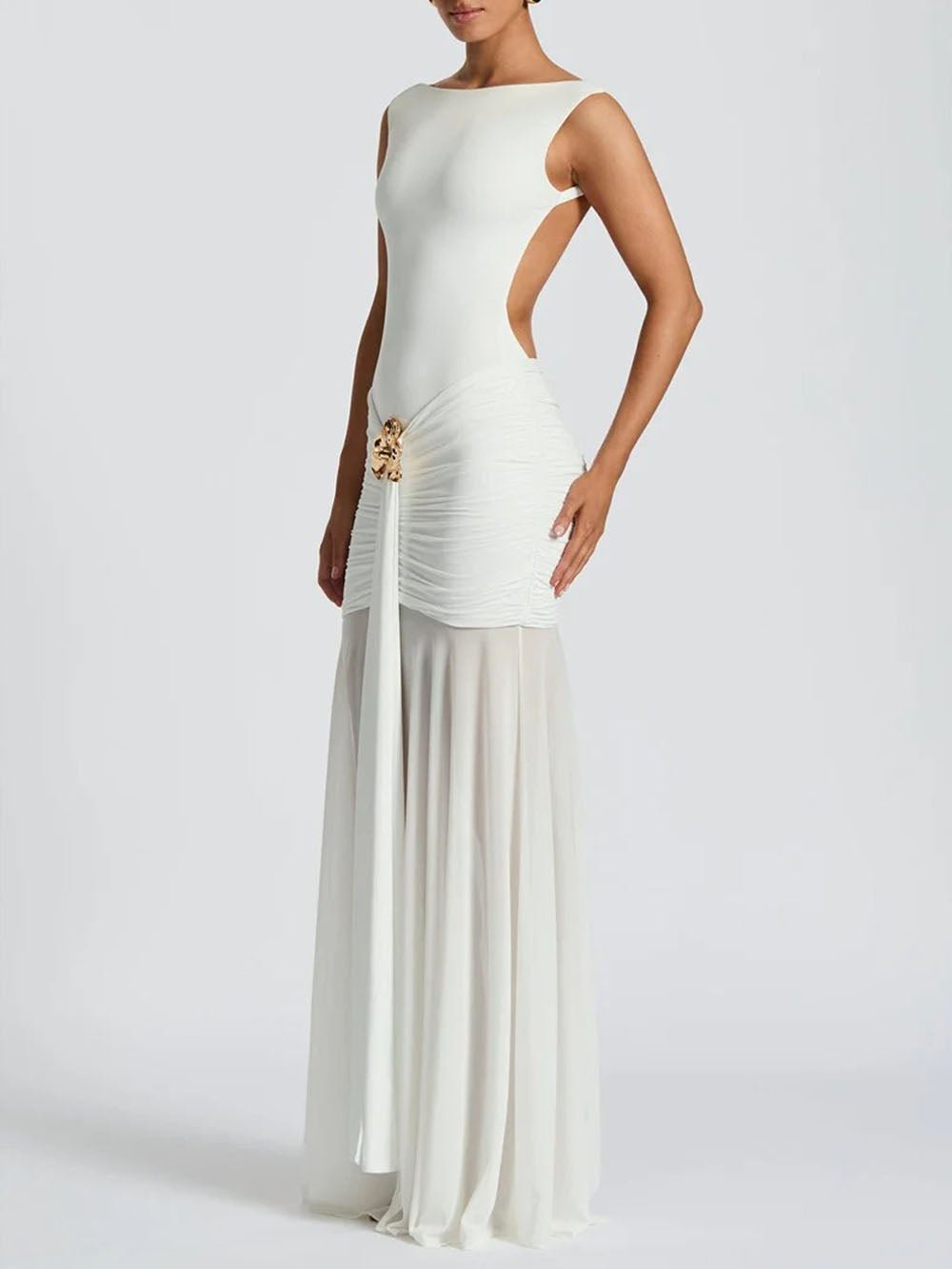 Kali Sleeveless Maxi Dress - Fashion Pov