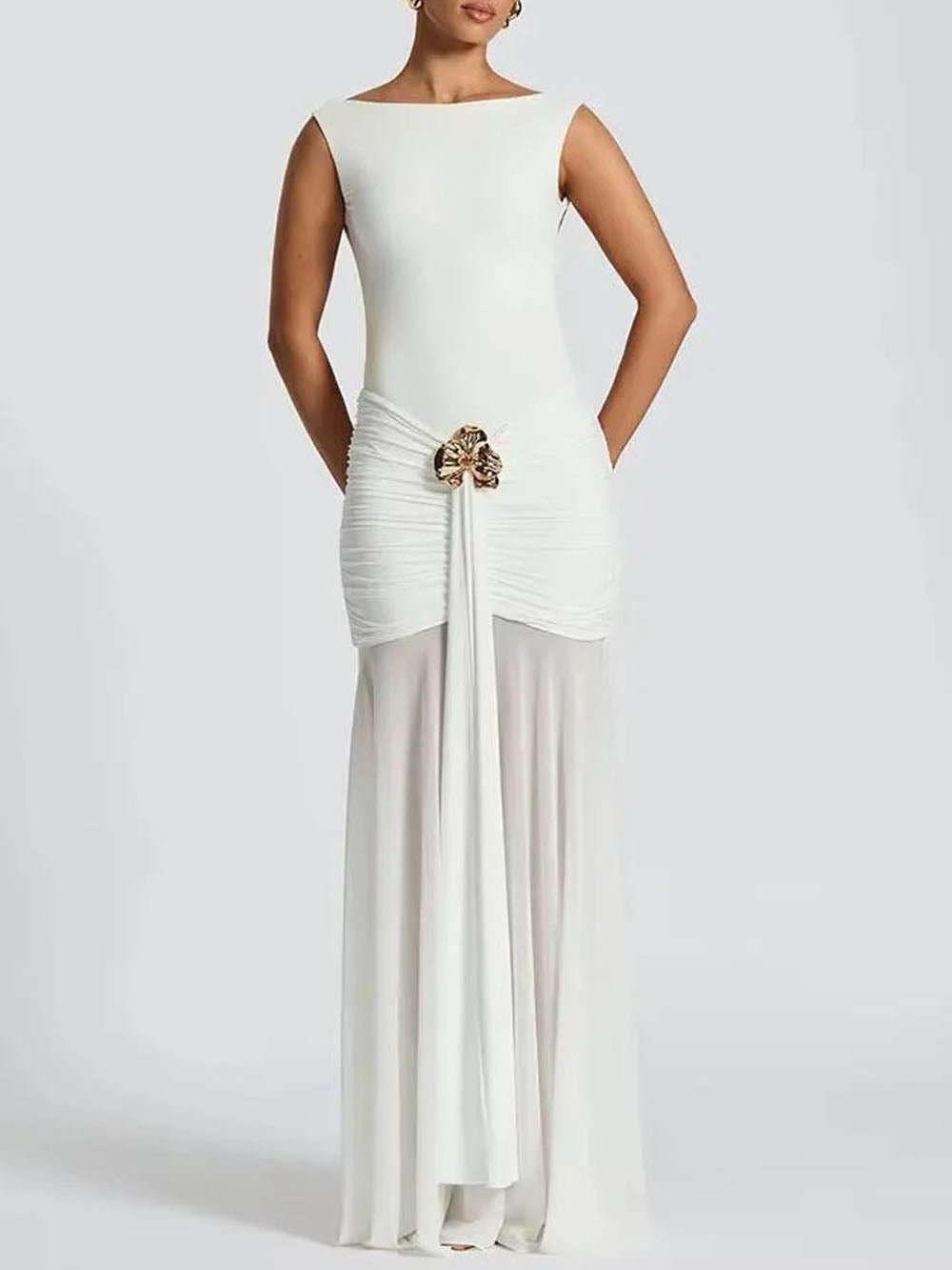 Kali Sleeveless Maxi Dress - Fashion Pov