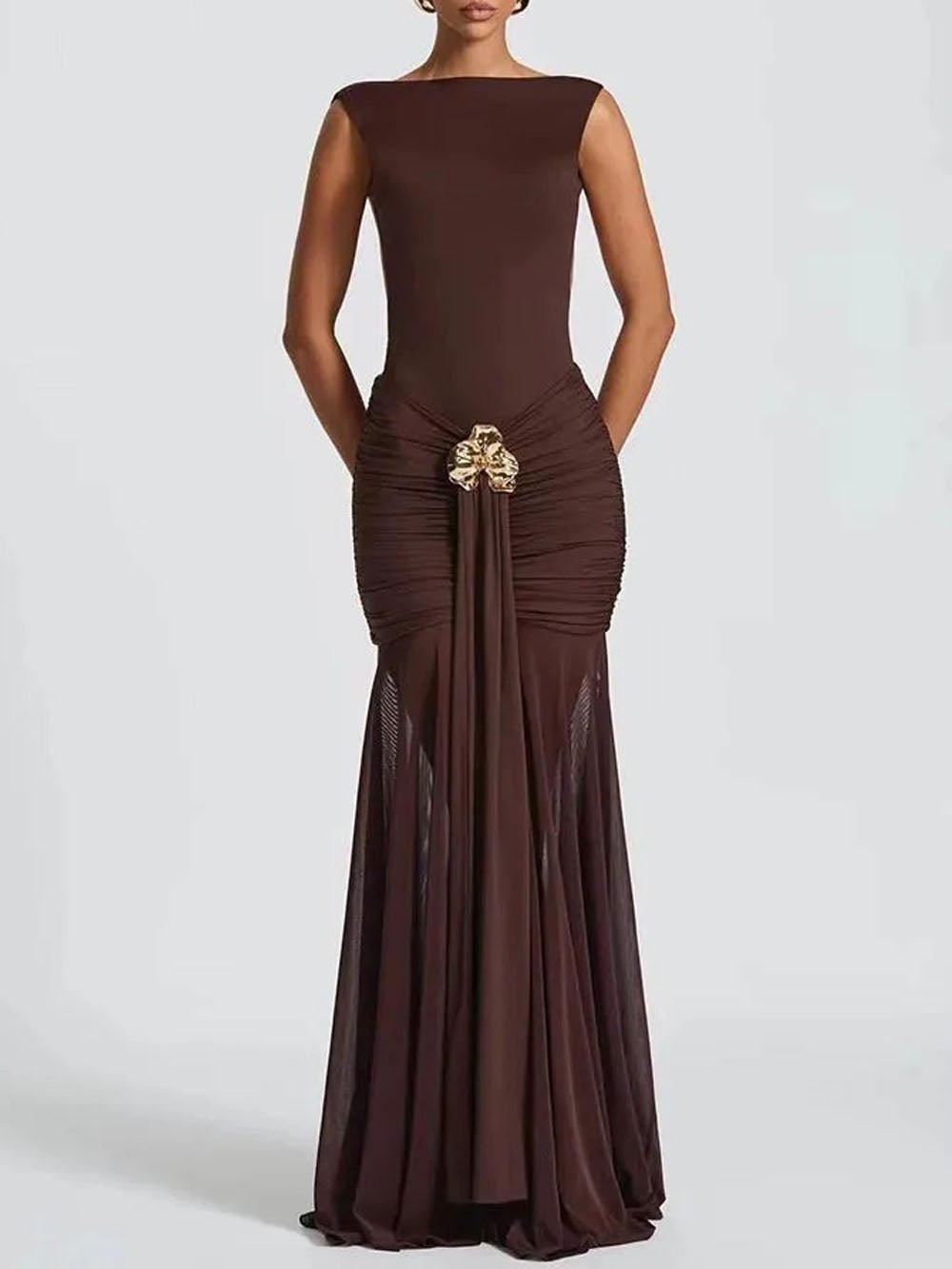 Kali Sleeveless Maxi Dress - Fashion Pov