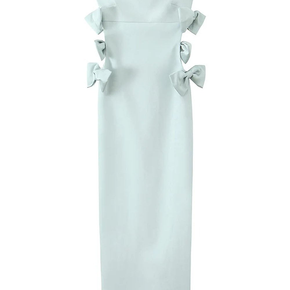 Katherine Backless Midi Dress - Fashion Pov