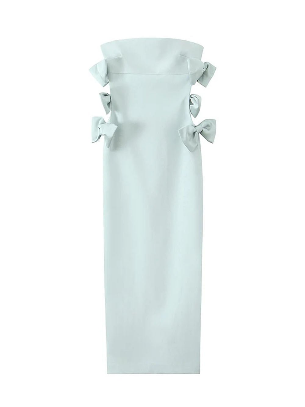 Katherine Backless Midi Dress - Fashion Pov