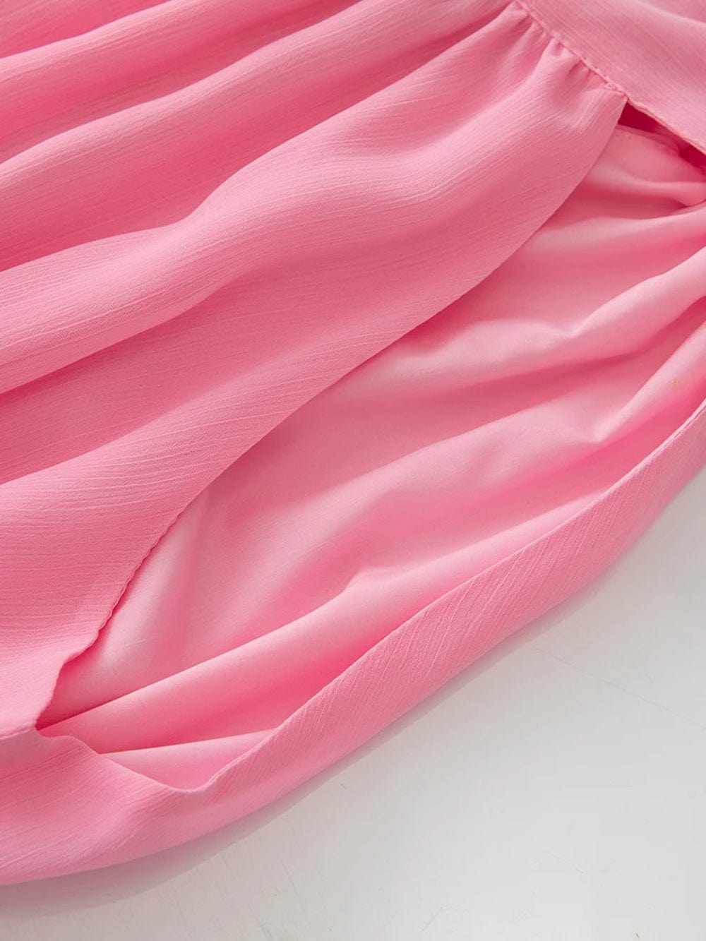 Katie Sleeveless Elastic Ruffle Maxi Dress - Fashion Pov