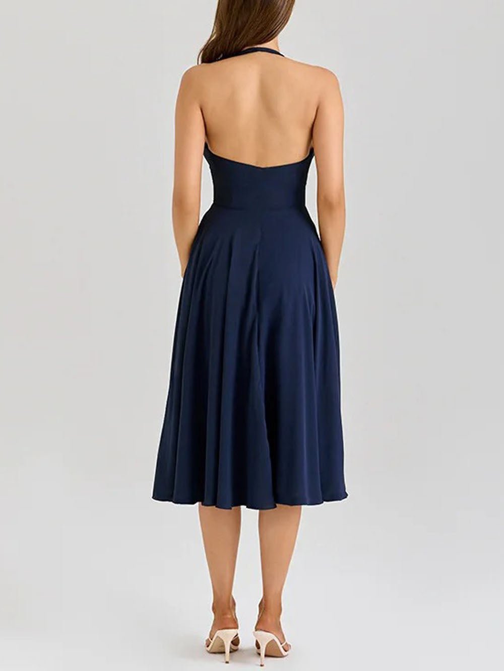 Kaylani Sleeveless Midi Dress - Fashion Pov