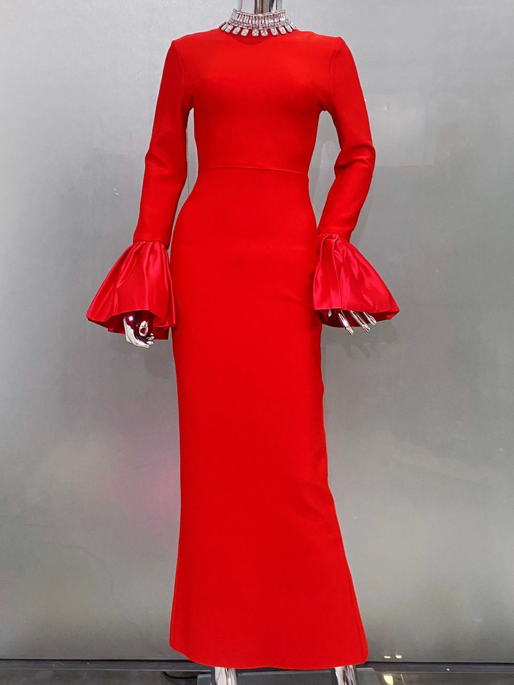 Kehlani Diamond Maxi Dress - Fashion Pov