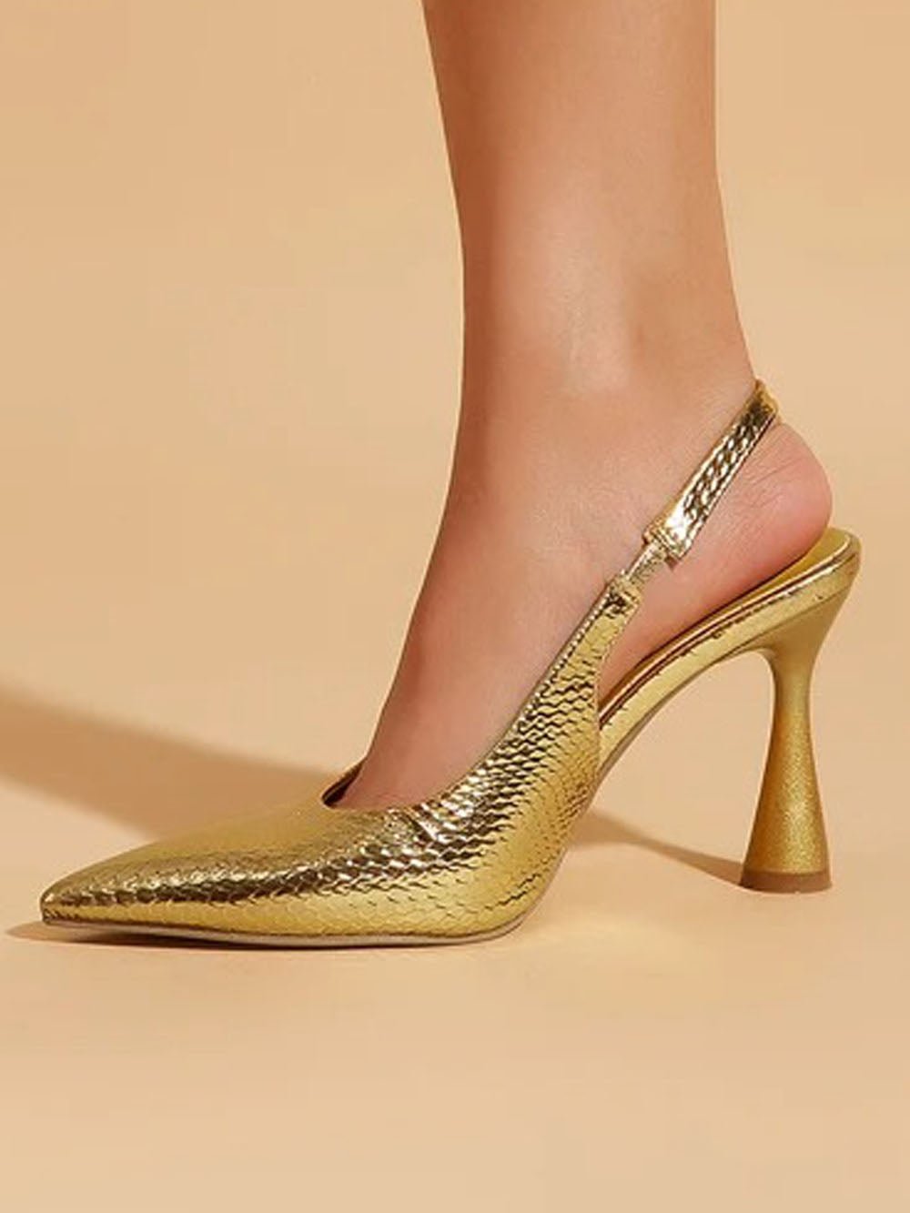 Khloe Mules Stiletto High Heel Shoe - Fashion Pov