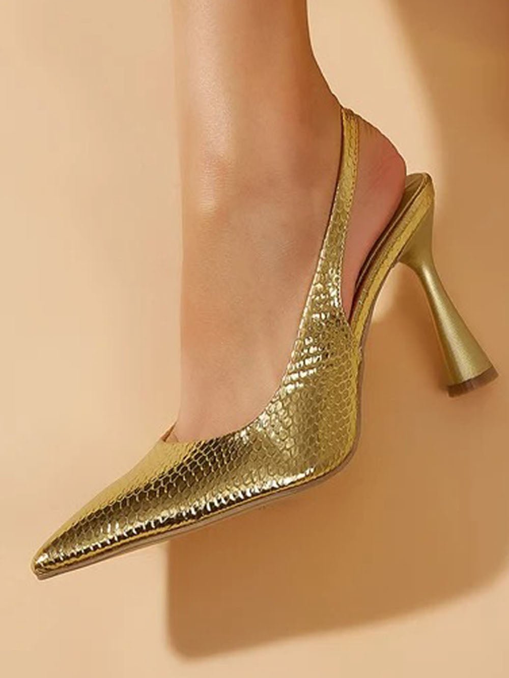 Khloe Mules Stiletto High Heel Shoe - Fashion Pov