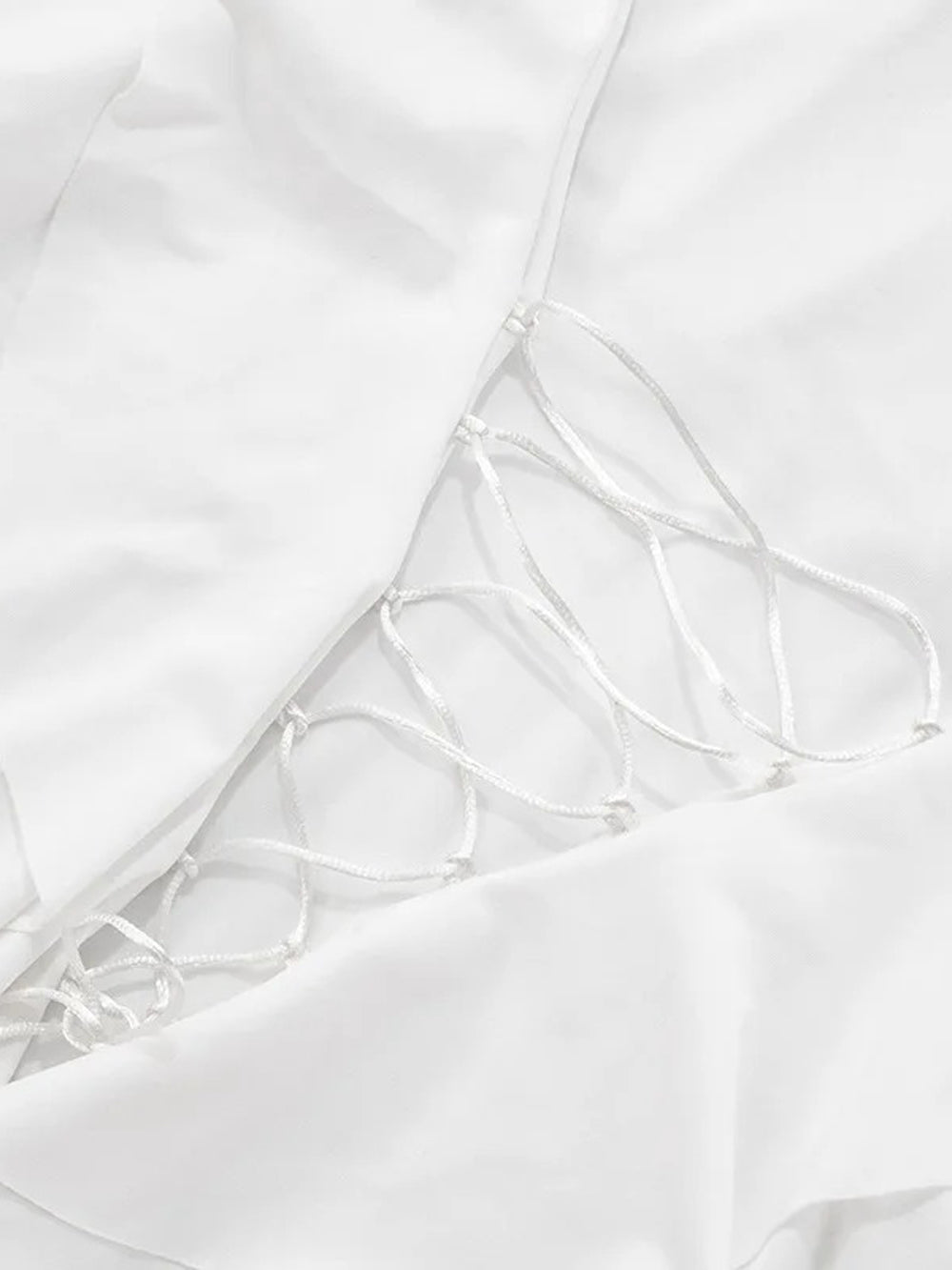 Lennon Ruffled Mini Dress - Fashion Pov