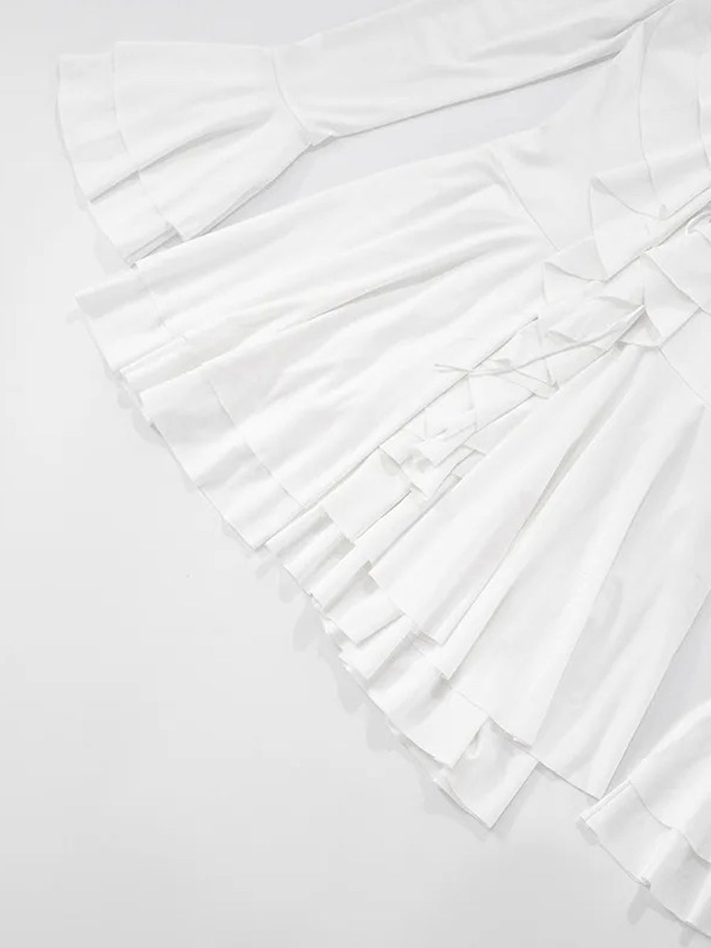 Lennon Ruffled Mini Dress - Fashion Pov