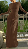 Lilith Long Sleeve Maxi Dress - Fashion Pov