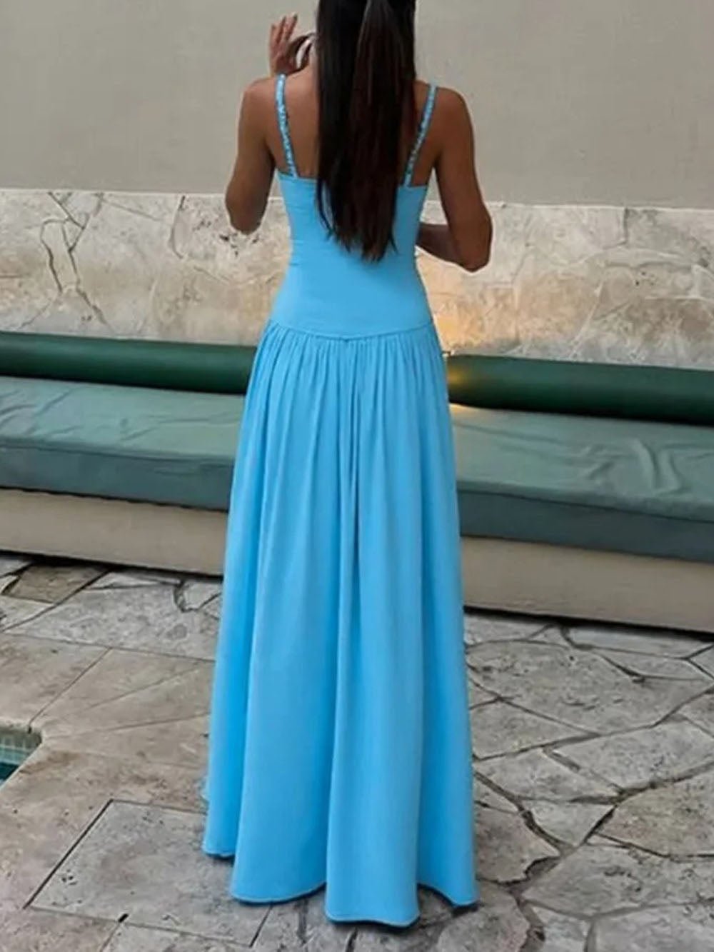 Lola Sleeveless Maxi Dress - Fashion Pov