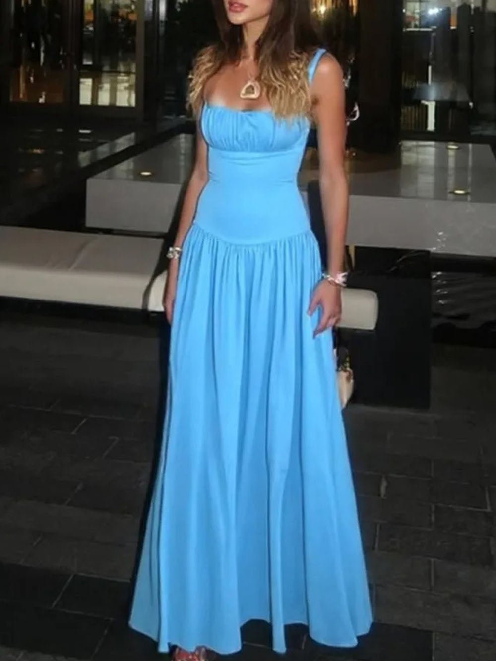 Lola Sleeveless Maxi Dress - Fashion Pov