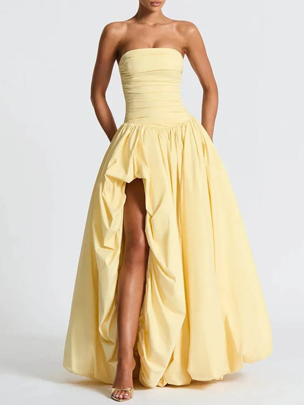 Lucille Sleeveless Maxi Dress - Fashion Pov