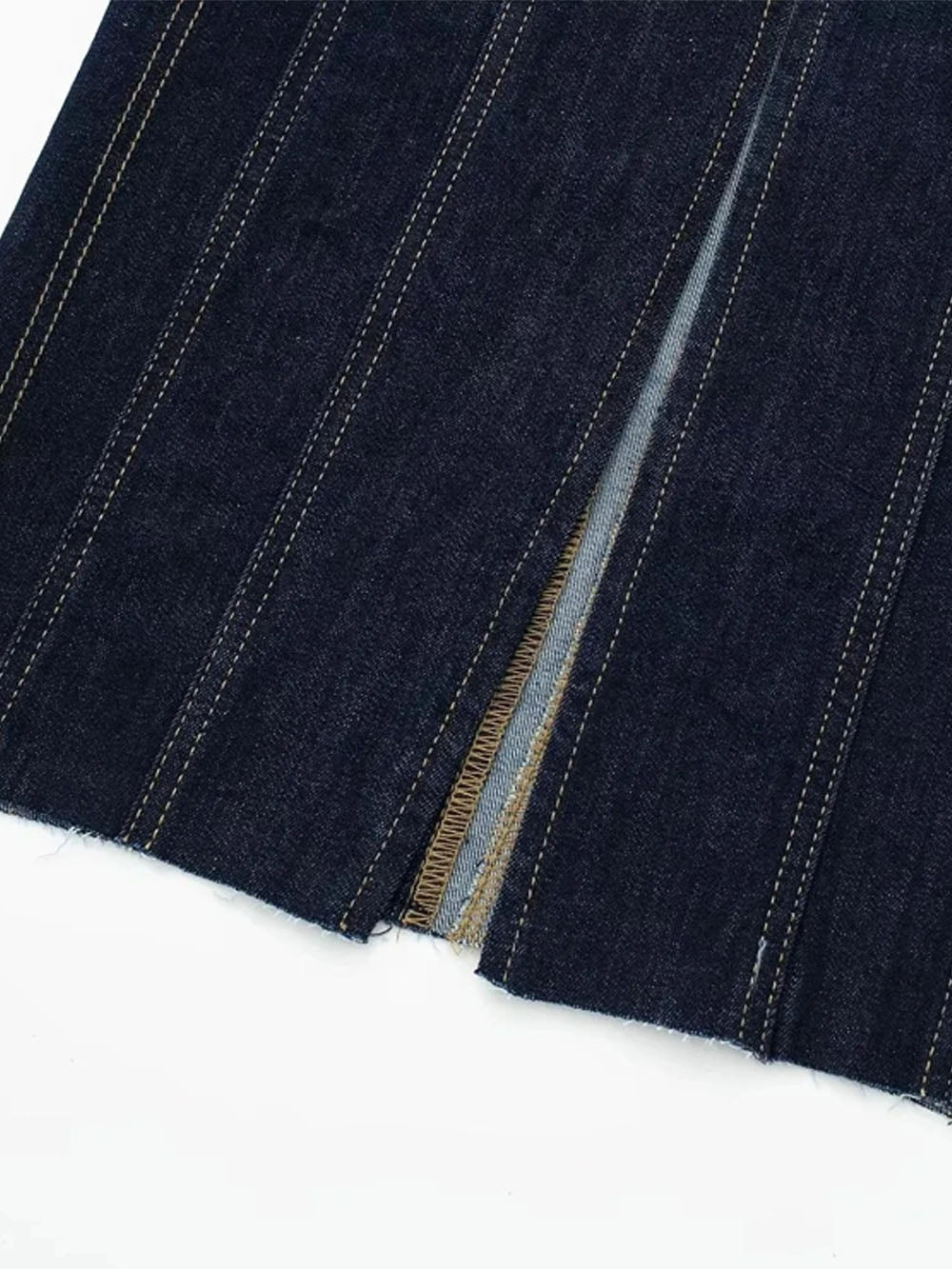 Maeve Denim Midi Dress - Fashion Pov