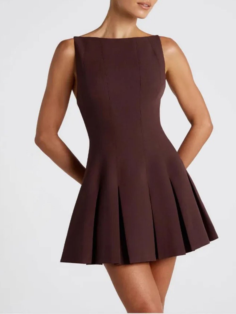 Margot Sleeveless Mini Dress - Fashion Pov