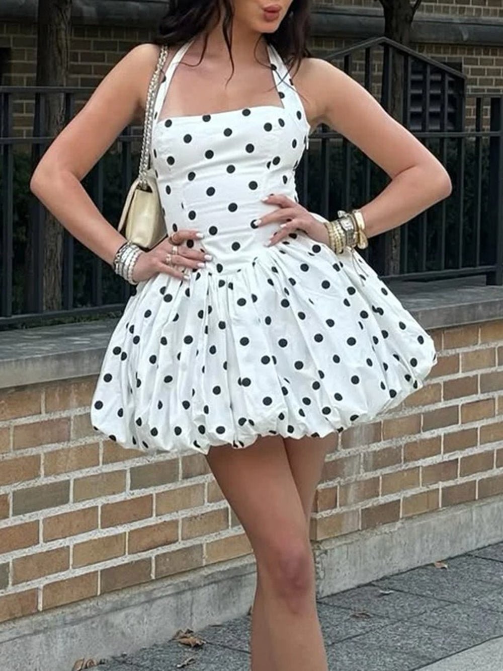 Noelle Sleeveless Mini Dress - Fashion Pov