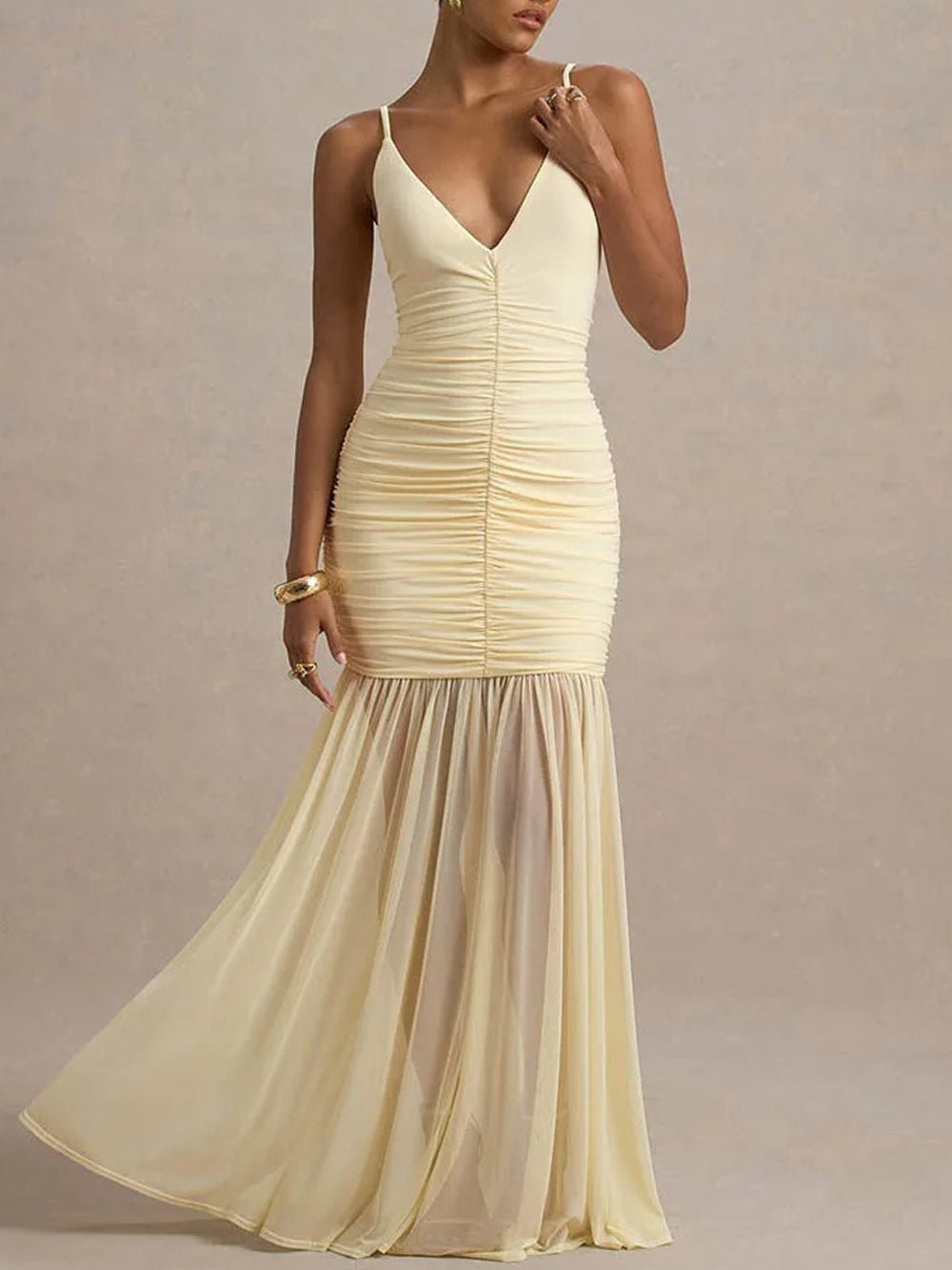 Nyla Backless Maxi Dress - Fashion Pov