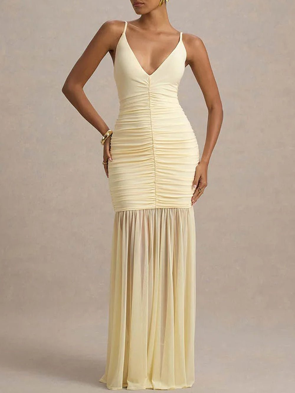 Nyla Backless Maxi Dress - Fashion Pov