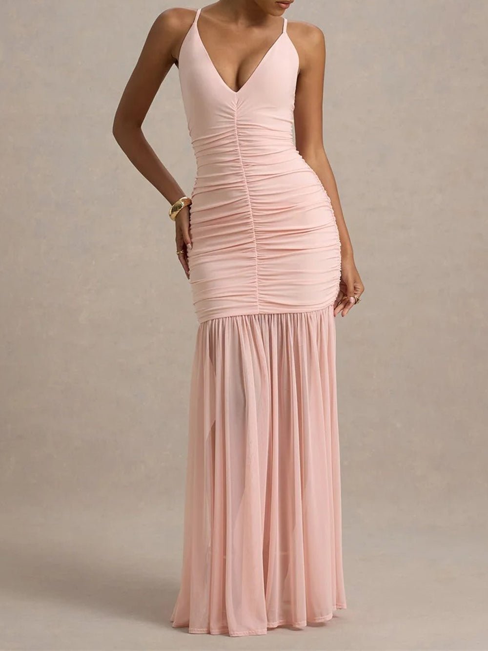 Nyla Backless Maxi Dress - Fashion Pov