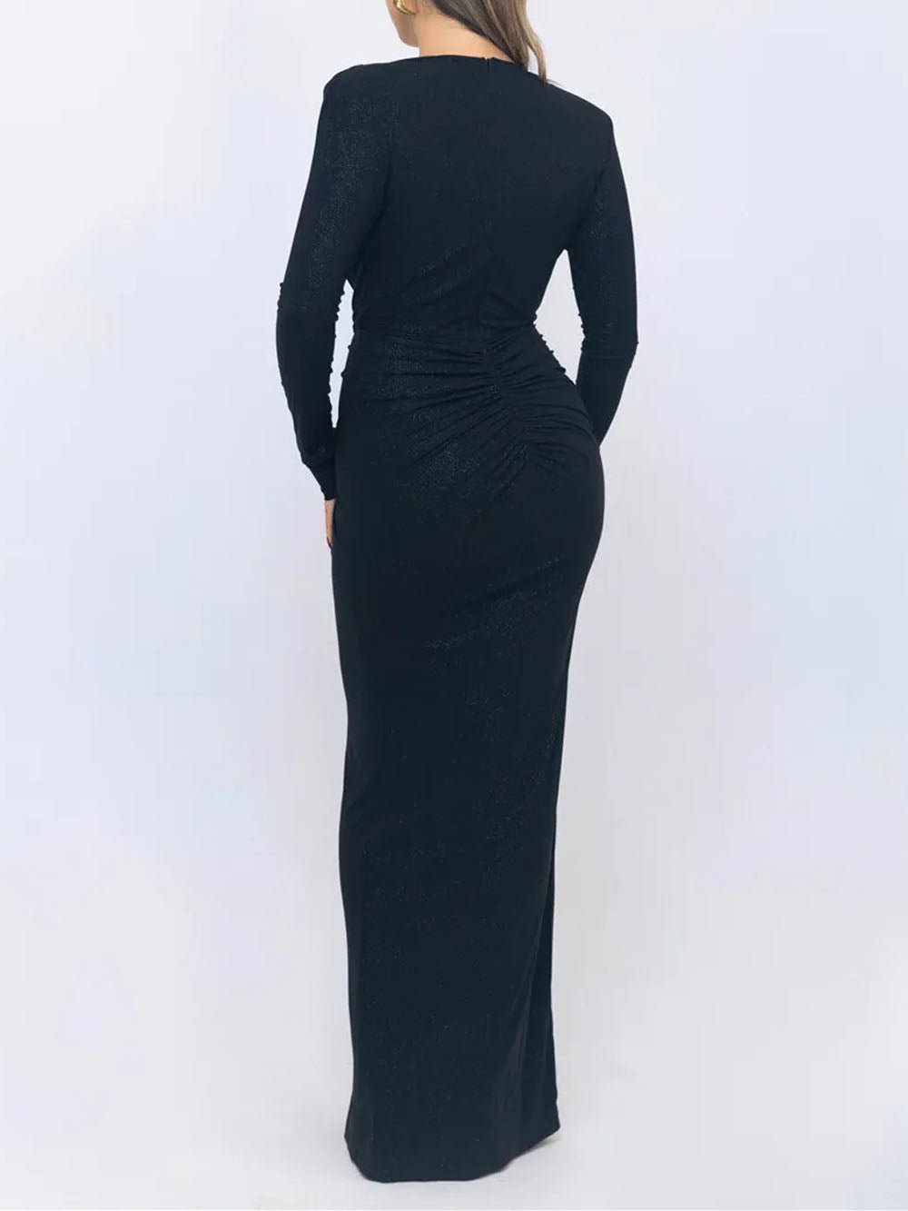 Oaklynn Bodycon Split Maxi Dress - Fashion Pov