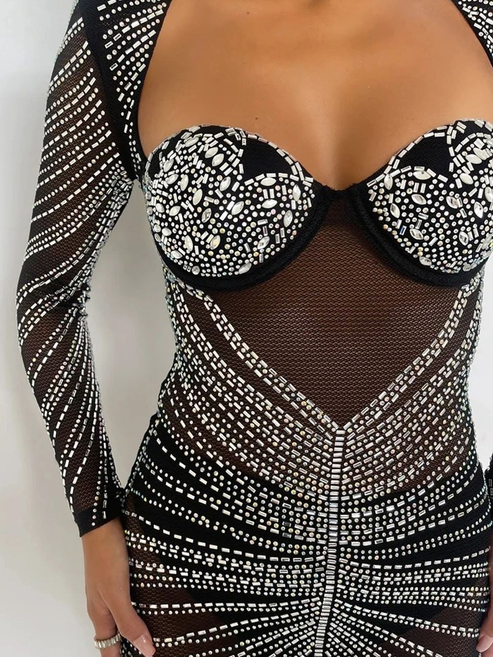 Olive Bodycon Maxi Dress - Fashion Pov