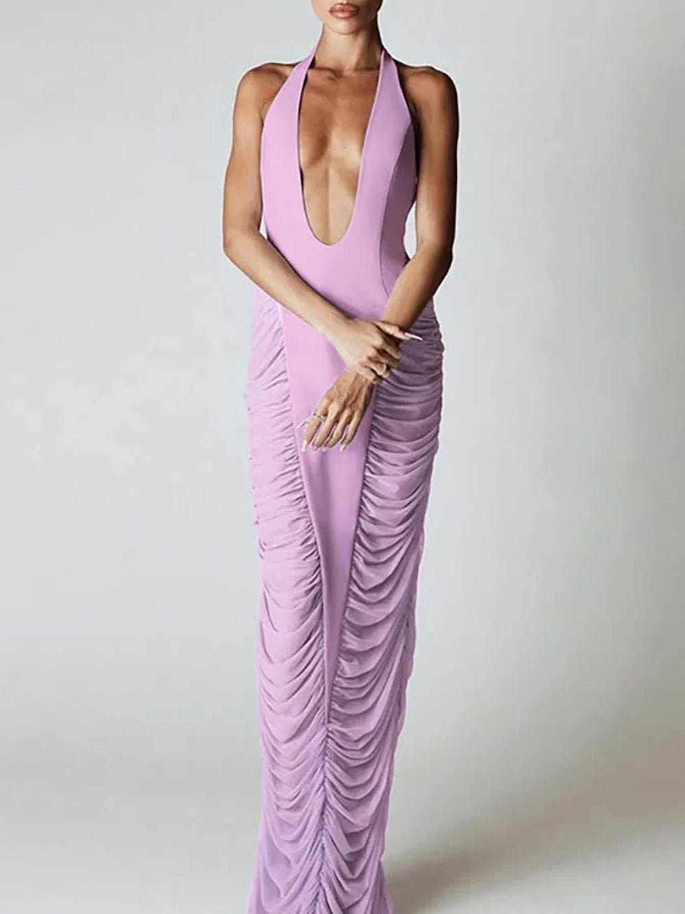 Presley Mesh Maxi Dress - Fashion Pov