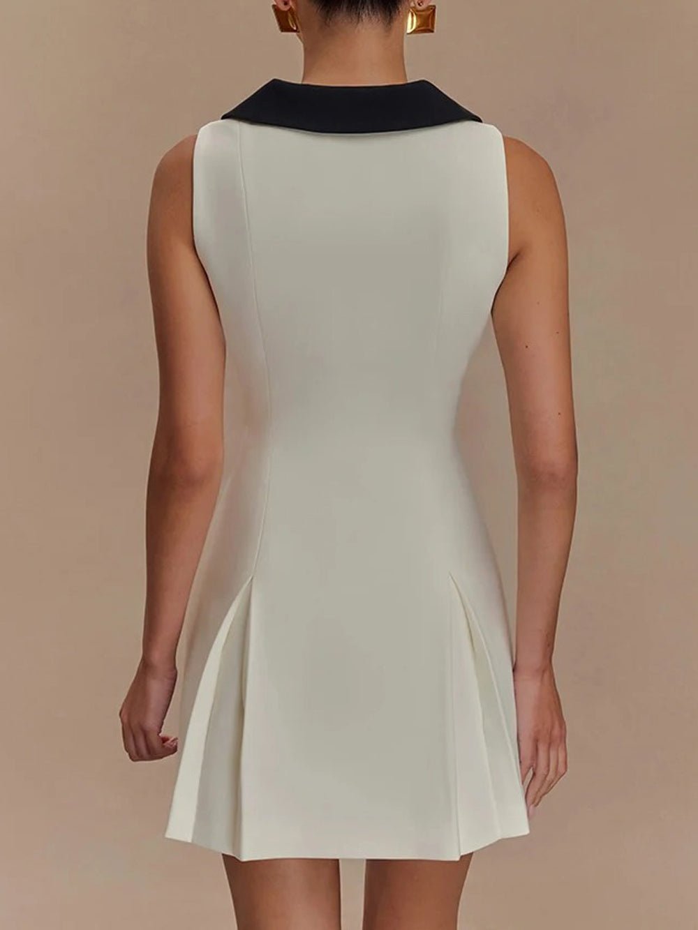 Rachel Sleeveless Mini Dress - Fashion Pov