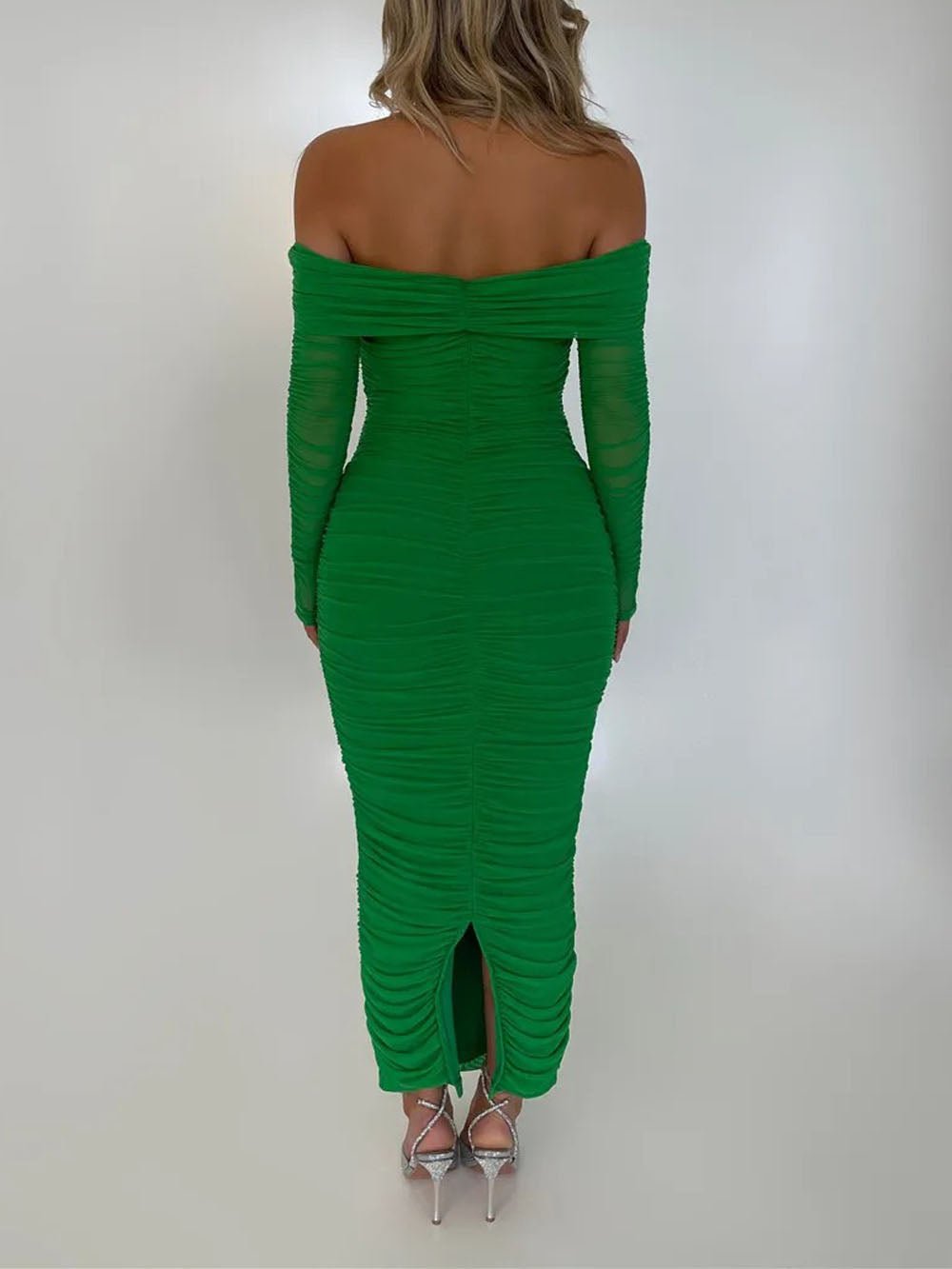 Reagan Off Shoulder Maxi Dress - Fashion Pov