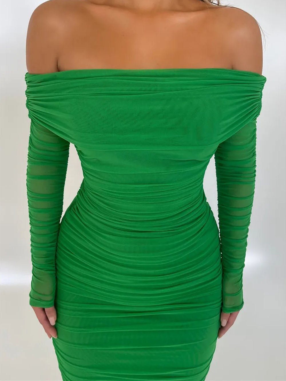 Reagan Off Shoulder Maxi Dress - Fashion Pov