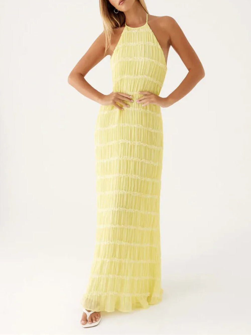 Ruby Sleeveless Maxi Dress - Fashion Pov