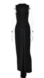 Ruched Bodycon Ruched Maxi Dress - Fashion Pov